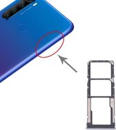 Simkaartlade + Simkaartlade + Micro SD-kaartlade voor Geschikt voor Xiaomi Redmi Note 8T / Redmi Note 8 (zilver)