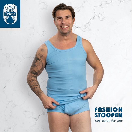 HL Tricot-Slip blauw--BLEU-Maat XXL