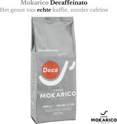 Mokarico Deca 1KG - Italiaanse Decaf Koffiebonen - Ongewijzigde aroma, geurig en smakelijk