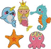 Stickervellen - Stickers voor kinderen en volwassenen - Diamond painting Stickers - Onderwater wereld