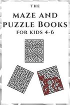 Maze and Puzzle Books For Kids 4-6