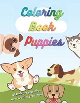Coloring Book Puppies