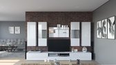 Maxima House DREAM II TV Set - Wit Hoogglans - 6 delig - Modern Design