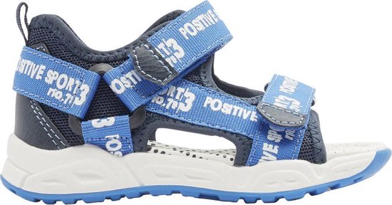 Bobbi-Shoes Kinderen Blauwe sandaal klittenband - Maat 23 | bol.com