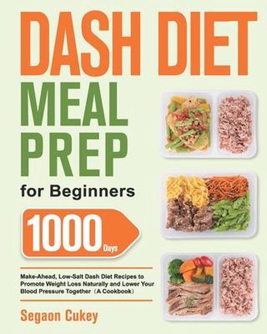 Dash Diet Meal Prep for Beginners - cover