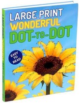 Large Print Puzzle Books- Large Print Wonderful Dot-To-Dot
