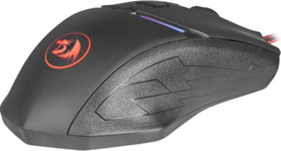 Redragon Memeanlion-2 M602 RGB Gaming Muis tot 7200 DPI verstelbaar - met vergulden USB-connector & 3 gebruikersprofielen - 7 Programmeerbare knoppen