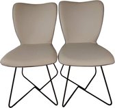 Eetkamerstoel-Eetkamerstoelen Set van 4 set-Eetkamerstoel-eettafel-woonkamer stoel-Design eetkamer stoel - Scandinavische stijl - Modern Design - set van 4 - Kuipstoel - Terrasstoe