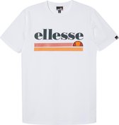 Ellesse Triscia T-shirt - Mannen - wit/oranje/rood