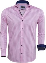 Overhemd Lange Mouw Rossano 75569 Pink