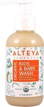 Alteya Organics - Baby Bad & Wasgel - 150ml - Biologisch & Mild - Met Pomp