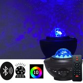Sterrenprojector – sterrenhemel – sfeerlicht – muziek box – bluetooth speaker – 10 standen – feest – discolamp – bedlamp – kinderlamp – baby lamp