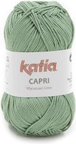 Katia Capri - Mintgroen - 100% Katoen Gemercericeerd  50 gr