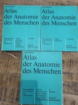 3 delige Atlas der Anatomie des menschen