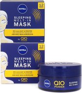 Nivea Q10 Sleeping Melt-In Masker - 2 x 50 ml (Set van 2)