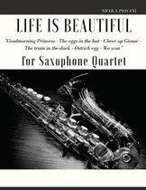 Life is beautiful for Saxophone Quartet: You will find the main themes of this wonderful movie