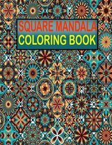 Square Mandala Coloring Book