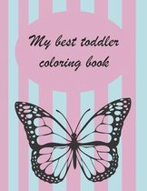 My best toddler coloring book