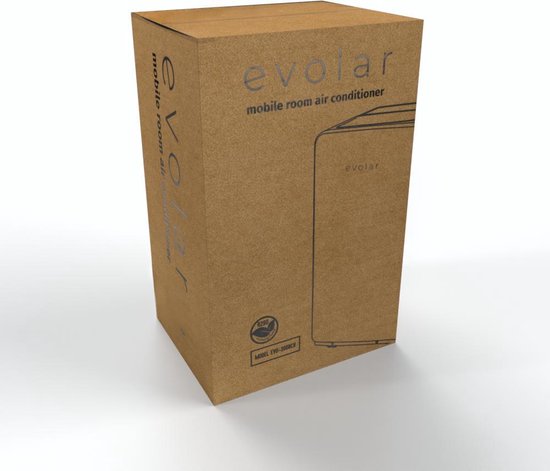 Evolar EVO-3008CH - 3,4kW - Mobiele Airco - 12000BTU- 4-in-1 - Koelen & Verwarmen