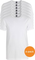 T-shirts ALAN RED Ottawa (6-pack) - O-neck stretch - blanc - Taille: XL