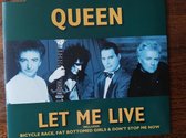 Queen - Let Me Live CD-Single incl Bicycle Race, Fat Bottomed Girls, Don't Stop Me Now