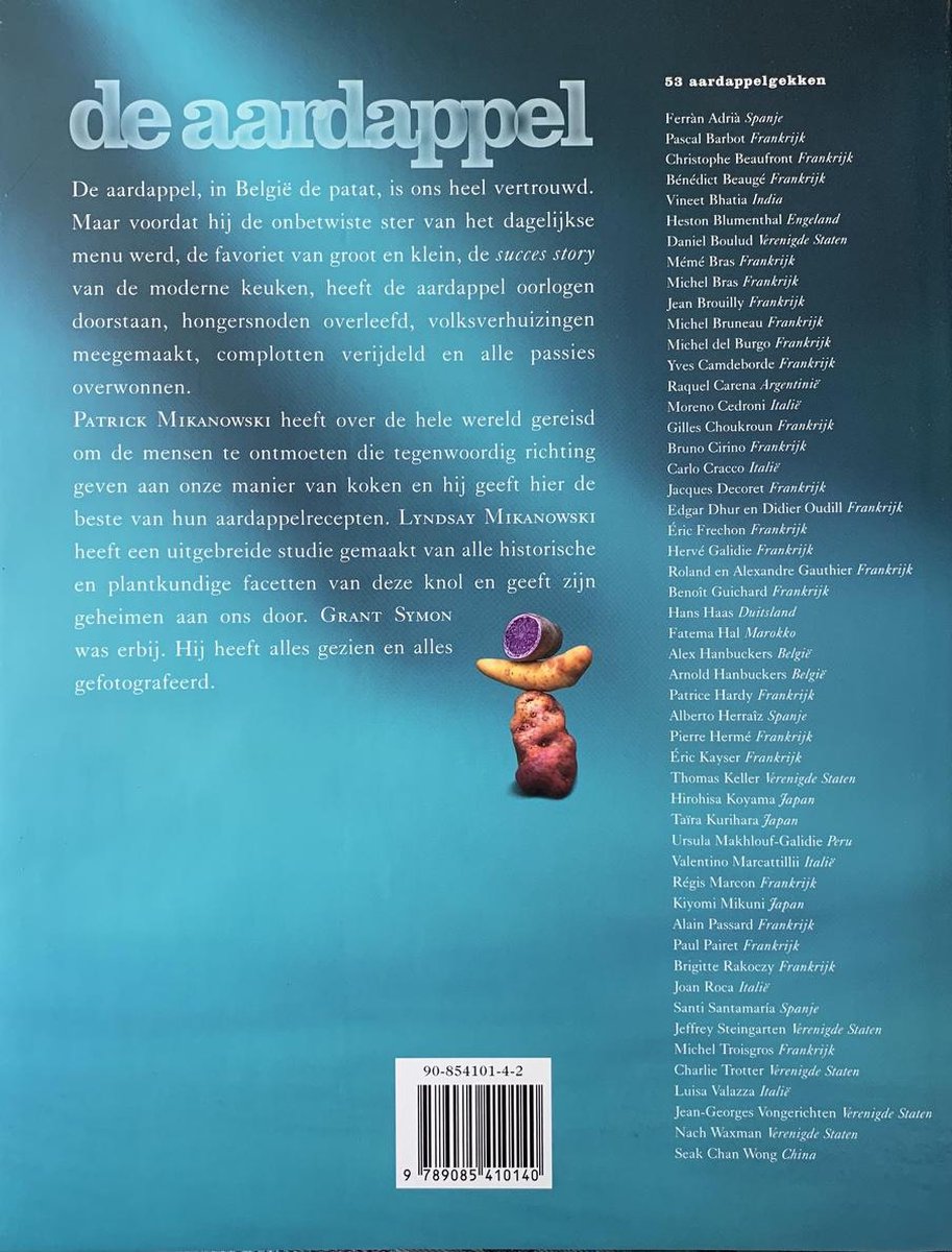 Aardappel (Ned) - back cover