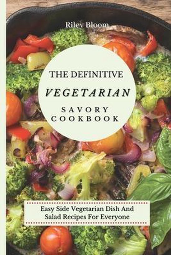 The Definitive Vegetarian Savory Cookbook - cover