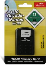 Speed-Link 16MB Memory Card plus 10 Arcade Games /PS2