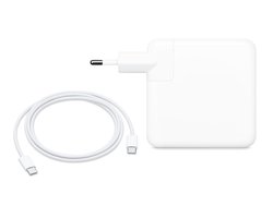 USB‑C lichtnetadapter van 61 W met USB-C oplaadkabel 2 meter - Geschikt voor Macbook - Oplader