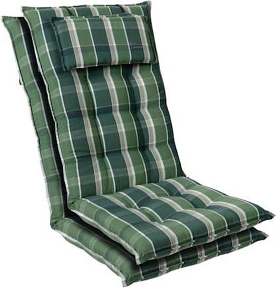 Blumfeldt Sylt Set de 2 coussin de jardin - coussin de chaise - coussin  d'assise -... | bol.com