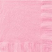 Lichtroze Servetten 2 laags 25cm 20st