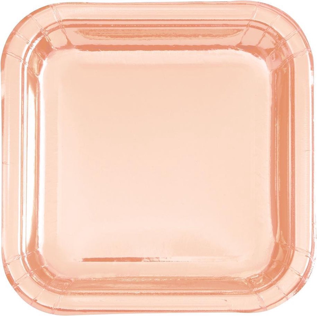 Haza Original Borden 18 X 18 Cm Papier Roze 8 Stuks