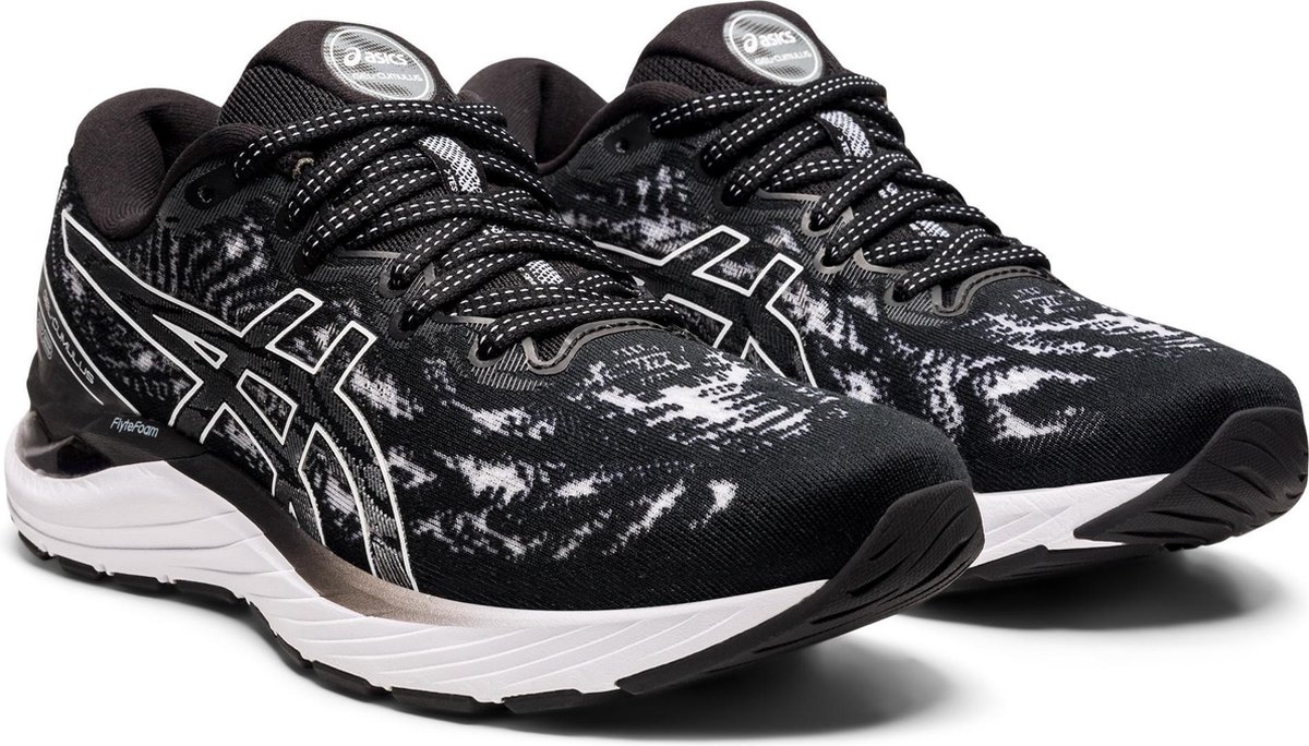 Asics Asics Gel-Cumulus 23 Sportschoenen - Maat 39 - Vrouwen - zwart - wit  | bol.com