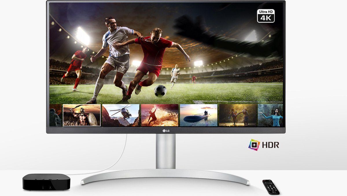 LG 27UP850-W - 27 inch 4K IPS Monitor - USB-C - HDR400 - 27UP850 | bol