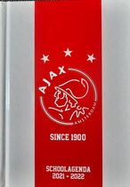 Ajax Schoolagenda 2022-2023 Schoolagenda Ajax Amsterdam -  7 dagen op 2 pagina's - Harde Kaft - A5 Formaat