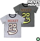 Mickey Mouse T-shirt GLOW IN THE DARK!! maat 5 jaar (110)