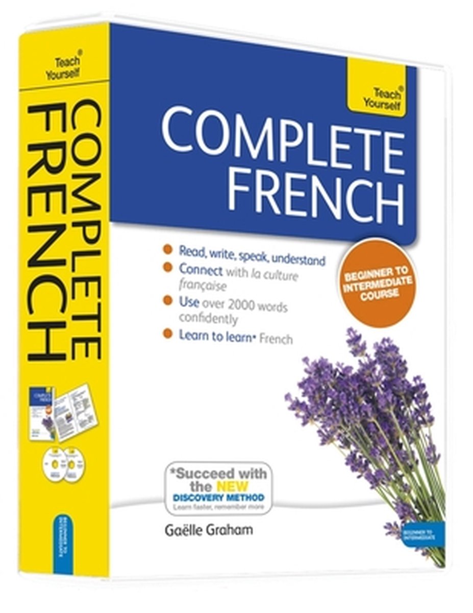 Omslag van Complete French Book & CD Pack Teach You
