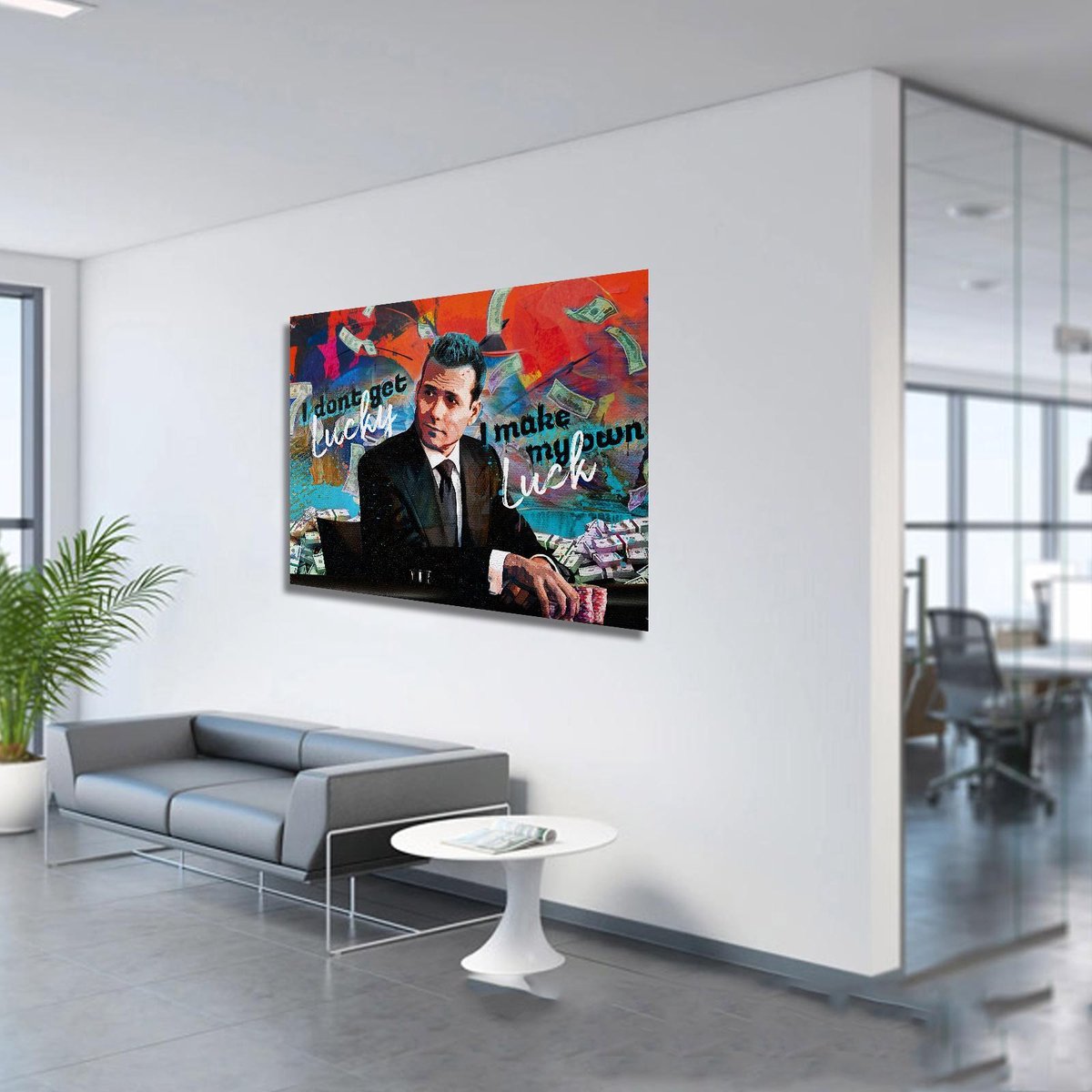 Harvey Specter Black White Art Photos Poster Picture Print Canvas Poster Wall Paint Art Posters Deco : Buy Online at Best Price in KSA - Souq is now