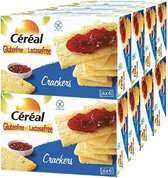 8x Cereal Crackers Glutenvrij En Lactosevrij 250 gr