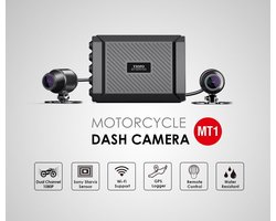 VIOFO MT1 - Motor Dashcam - Voor- en Achtercamera met Full HD 1080p - GPS Tracking - WiFi Verbinding - Waterdichte IP66 Behuizing - Nachtzicht
