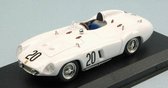De 1:43 Diecast Modelcar van de Ferrari 857S Spider #20 van de 12H Sebring in 1956. De coureurs waren Hill en Gregory. De fabrikant van het schaalmodel is Art-Model. Dit model is alleen online verkrijgbaar
