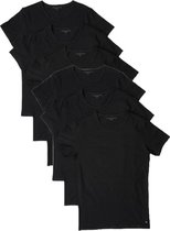 Tommy Hilfiger 6-pack t-shirts Crew Neck Premium Essentials - zwart