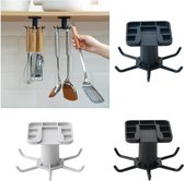 Voor Keuken Organisator En Opslag Keuken Benodigdheden Organisatoren Draaibare Rack Accessoires Kast Organizer Hook Up Opbergrek