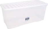 Wham Opbergbox Crystal 133 Liter 99 X 39,5 X 42 Transparant