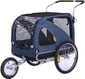 Hondenfietskar met Jogger functie Blauw