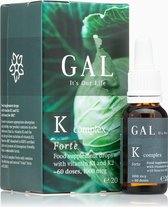 GAL Vitamine K Complex Forte met K2 (MK-7) en vitamine K1 (20ml - 60 doseringen)