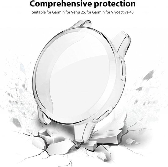 INF 3D Curved Soft Screen Protector voor Garmin Instinct 2X - 2 Pack