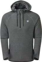 Dare 2b - Men's Forgo Half Zip Hooded Fleece - Outdoortrui - Mannen - Maat L - Grijs