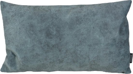 Olivia Blauwgroen Long Kussenhoes | Polyester - Waterafstotend | 30 x 50 cm | Petrol