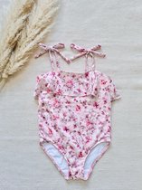 Meisjes zwemkleding - Meisjes badpak - Sweet Flower- maat 98/104